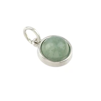 Round Green Aventurine Charm by Bead Landing™