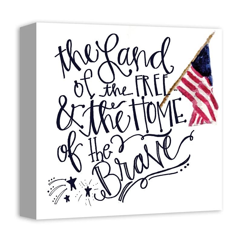Land of the Free Canvas Wall Art