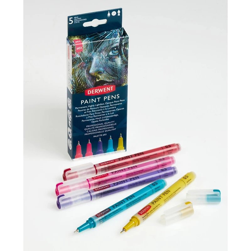 Derwent® Paint Pen Palette Set #03