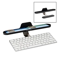 Mind Reader Anchor Collection Black Over Keyboard Shelf