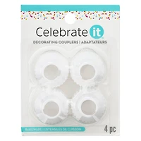 18 Packs: 4 ct. (72 total) Decorating Coupler Set by Celebrate It®