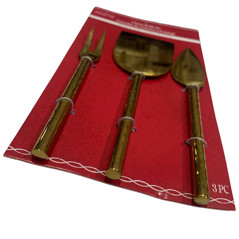 Gold Cheese Knife Set by Ashland®