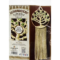 Design Works™ Zenbroidery™ Tree Of Life Macramé Wall Hanging Kit