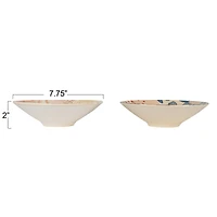 Hello Honey® 7.75" Abstract Elegance Stoneware Bowl Set