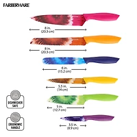 Farberware Rainbow Tie Dye Knife Set