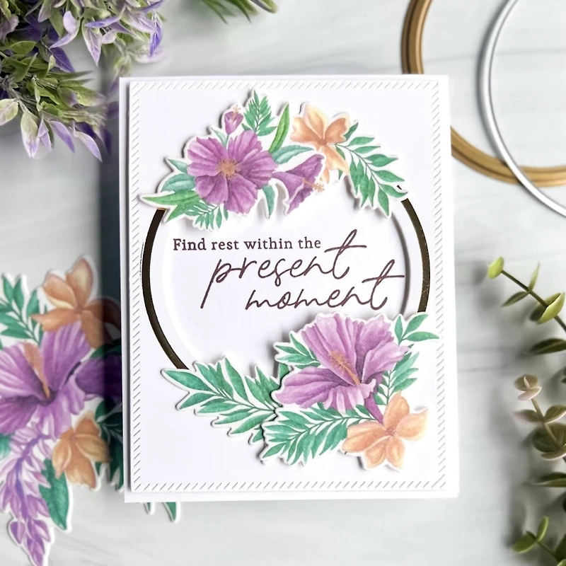 Pinkfresh Studio Hibiscus Washi Tape