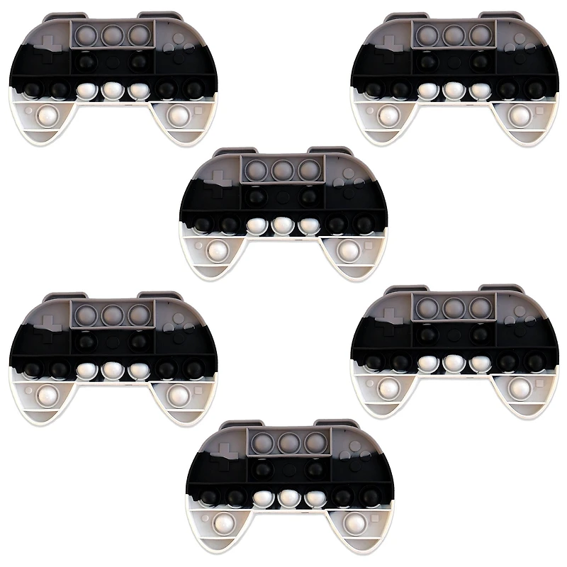 GottaPop Game Controllers Pop It Fidget Toy Party Favors, 6ct.