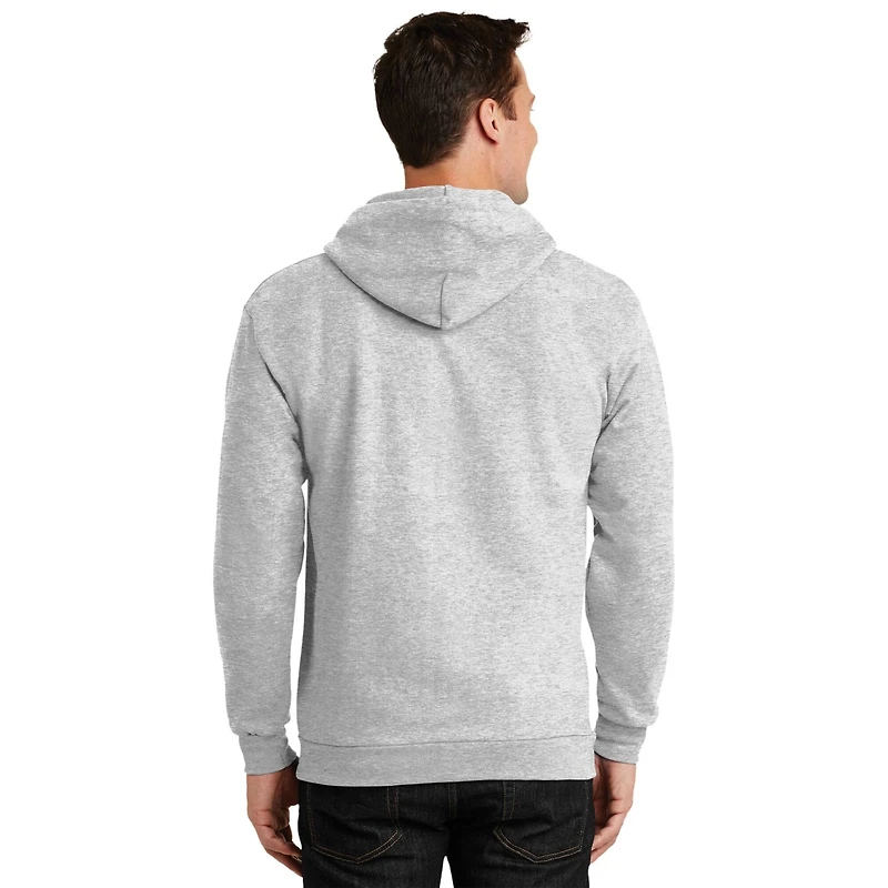 Port & Company® Tall Essential Fleece Full-Zip Hooded Sweatshirt