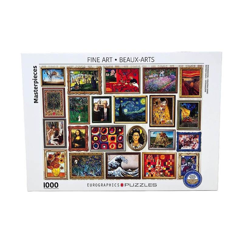 Fine Art Masterpieces: 1000 Pcs