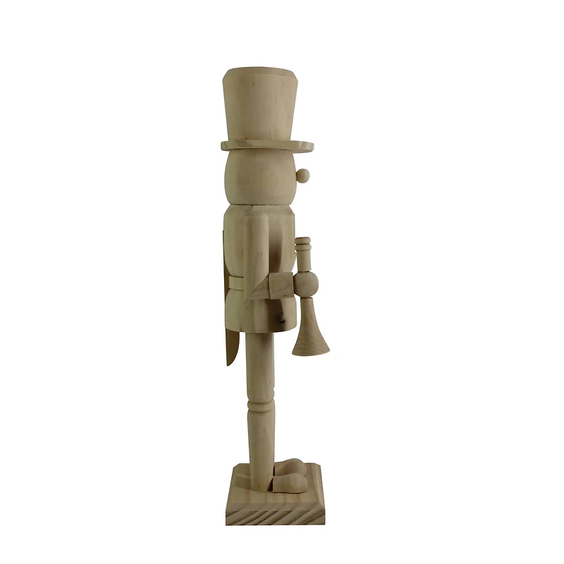 14" Soldier with Trumpet DIY Pinewood Nutcracker by Make Market®