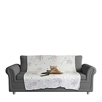 American Cats Coral Fleece Blanket