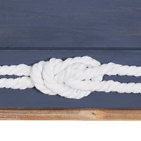 Coastal Blue Wood Welcome to the Beach Sign, 20" x 15" x 2"