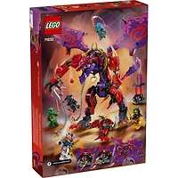 LEGO® NINJAGO® Thunderfang Dragon of Chaos Ninja Toy Set 71832