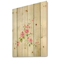 Designart - Retro Drawing of Flowers II