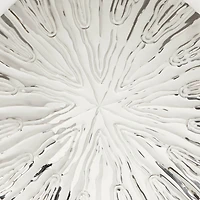 Silver Stainless Steel Glam Wall Décor Accent Set