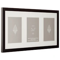 Aspect 3 Opening 5" x 7" Black Collage Frame by Studio Décor®