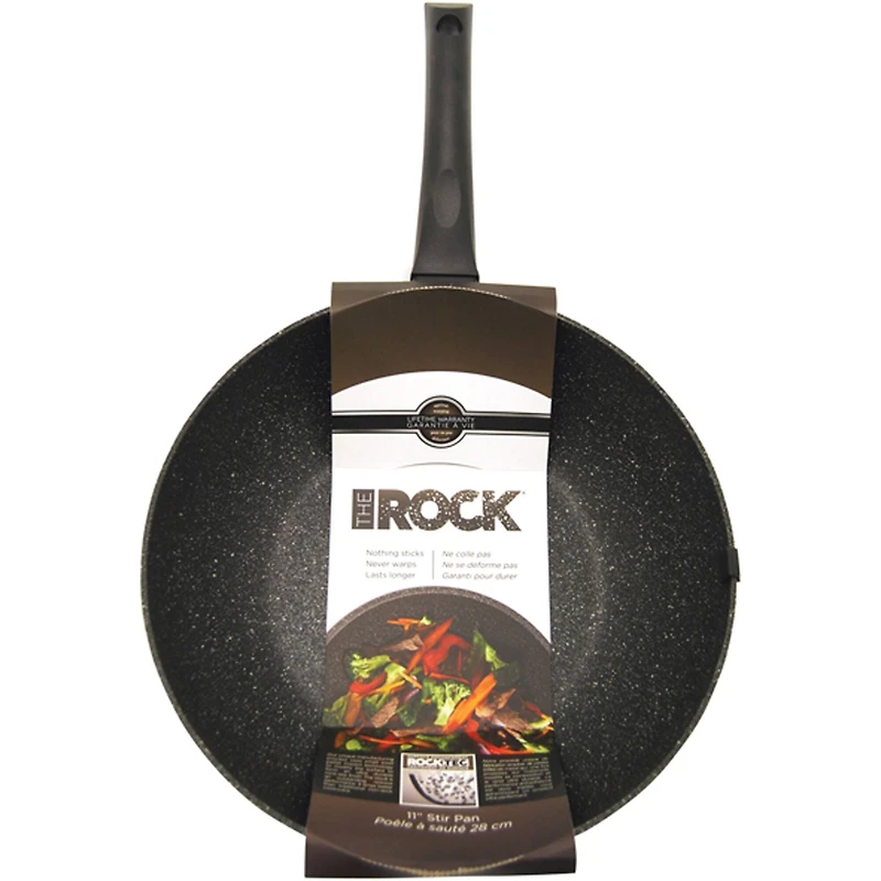 The Rock® by Starfrit® 11" Stir Fry Pan