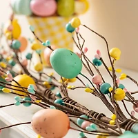 Glitzhome® 6ft Easter Egg & Berries Garland