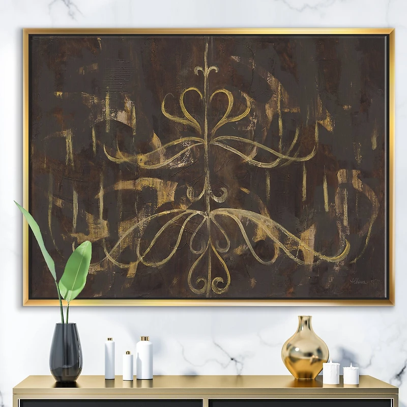 Designart - Glam Gold Chandelier