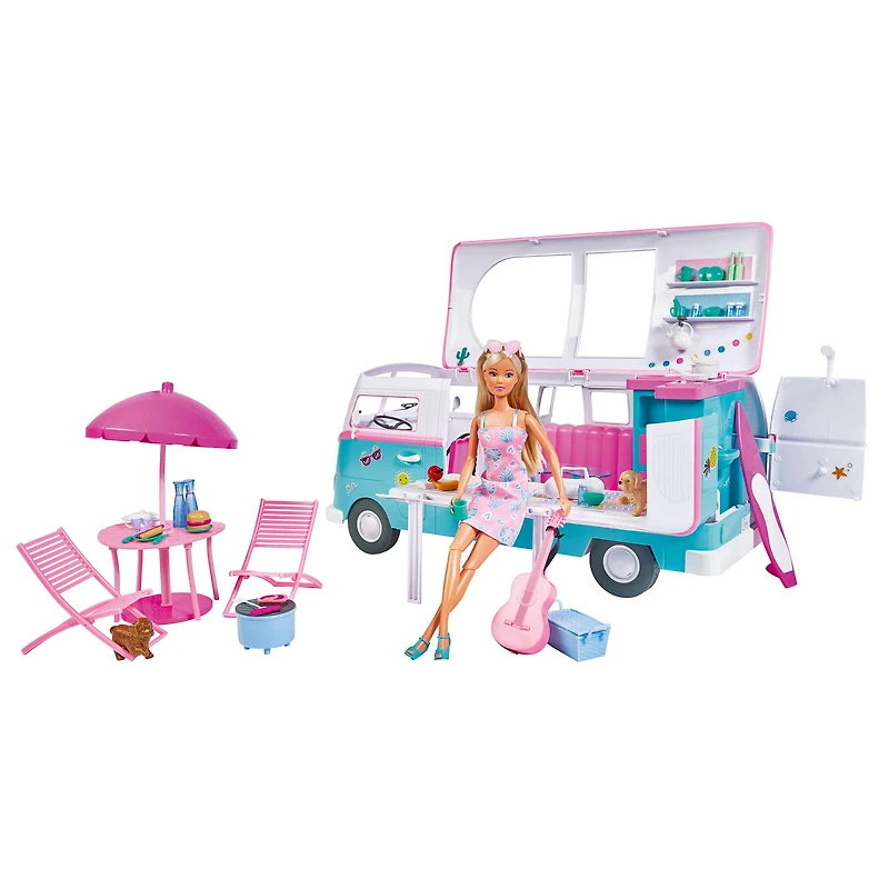 Simba Steffi LOVE Hawaii Camper Playset