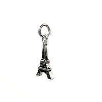 Charmalong™ Silver Plated Eiffel Tower Charm by Bead Landing™