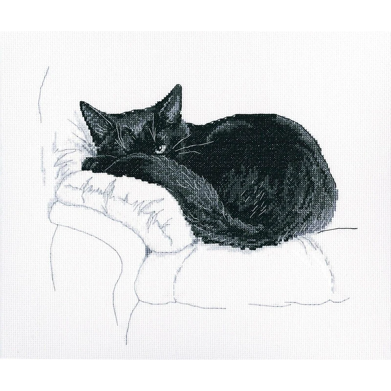 RTO Among Black Cats M668 Cross Stitch Kit