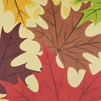 28" x 40" Red & Yellow Fall Leaves Welcome Outdoor House Flag