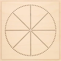 Leisure Arts® Circle Stitched String Art Panel Kit