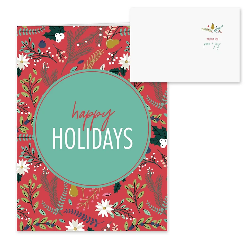 Hortense B. Hewitt Co. Holiday Greenery Holiday Cards