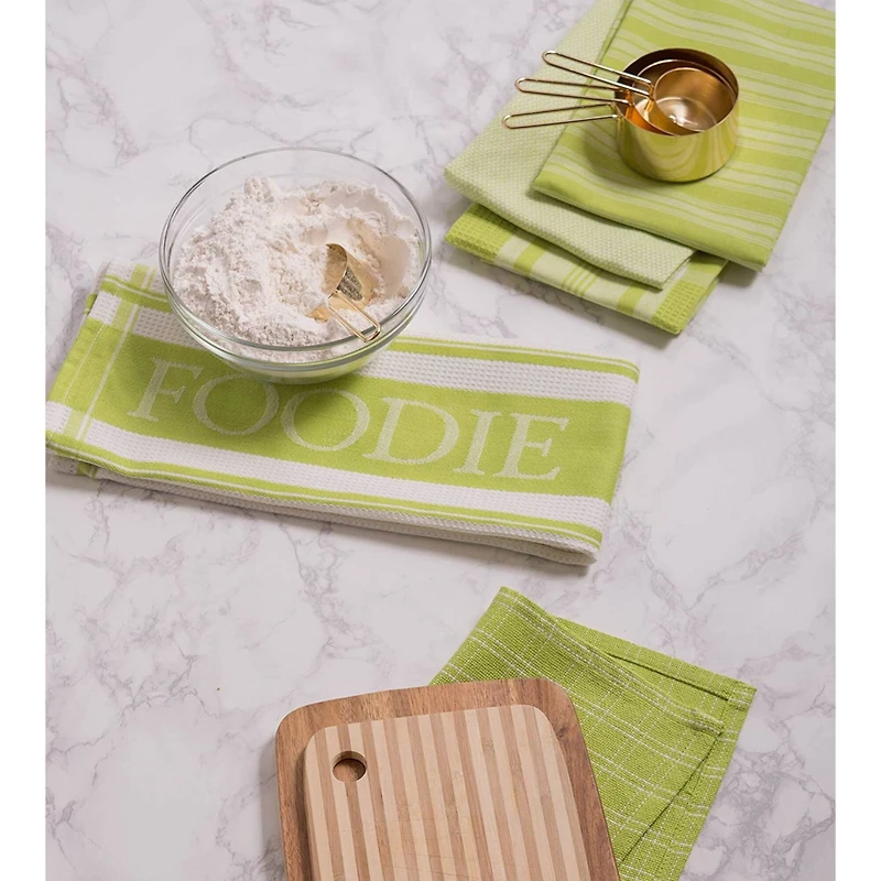 DII® Foodie Dish Towel & Dishcloth Set