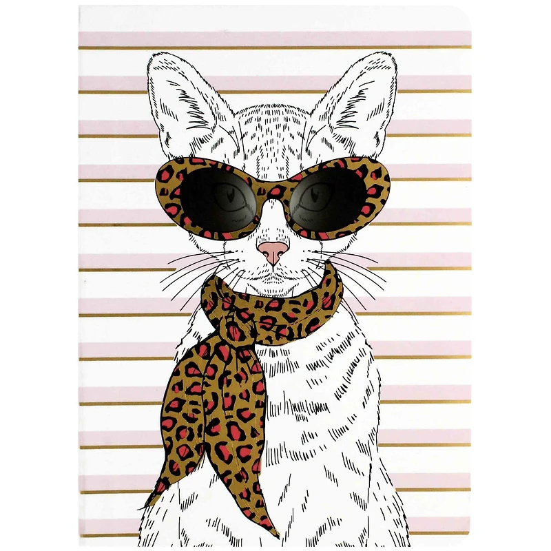 Paper House® Life Organized™ Fashion Cat Soft Cover Journal