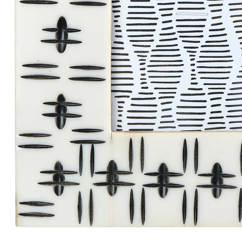 Hello Honey® 2 Pack Black & White Photo Frame