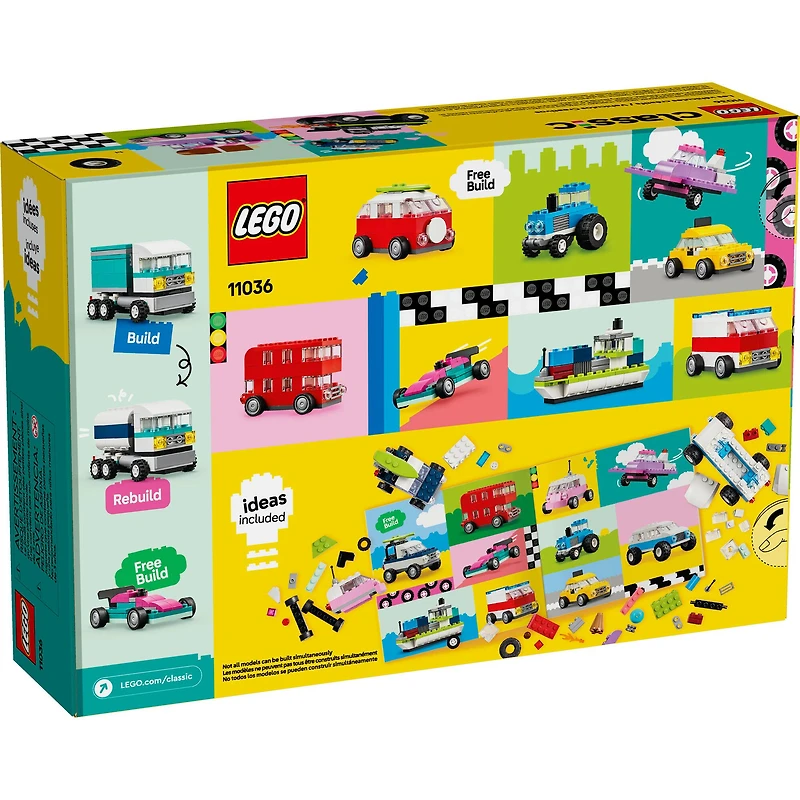 LEGO® Classic Creative Vehicles Building Toy 11036