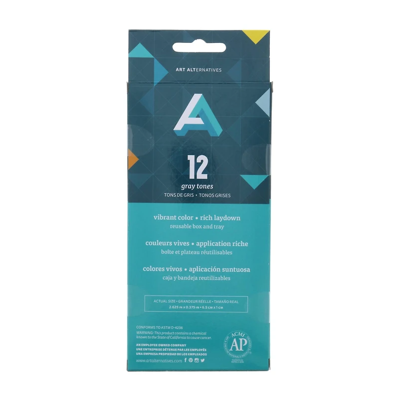 Art Alternatives Artist's Gray Tones Soft Pastel Set