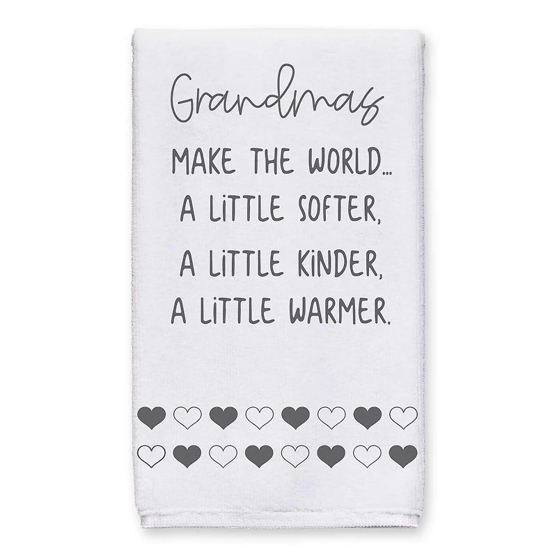 Grandmas Make The World Tea Towel, 2ct.