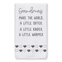 Grandmas Make The World Tea Towel, 2ct.
