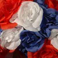 14" Patriotic Rose Wreath