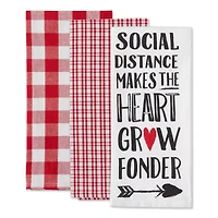DII® Social Distance Dishtowel Set