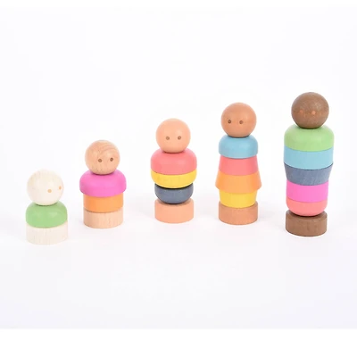 TickiT® Rainbow Community People 20 Piece Play Set
