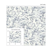 Tommy Bahama® Charted Course Peel & Stick Wallpaper