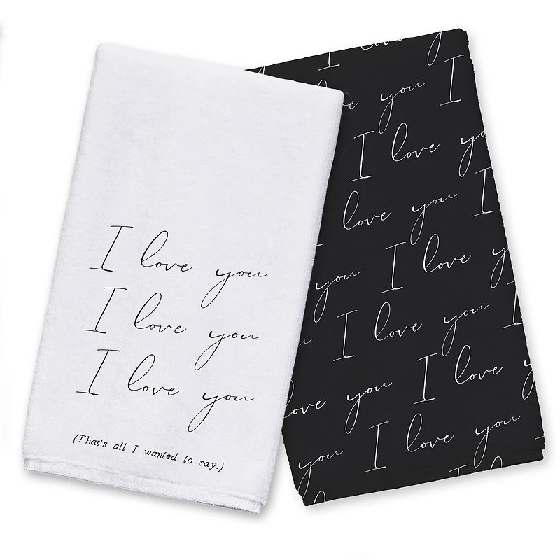 I Love You, That's All 16" x 25" Towel Set