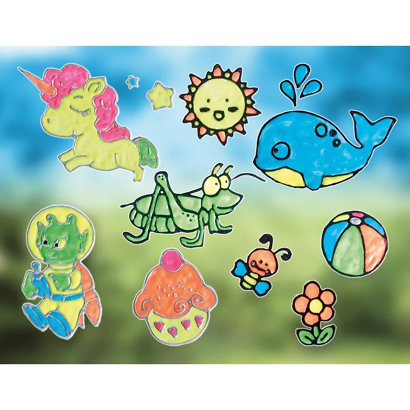 The Original Glowstars Glow Window Art