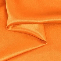 Orange Crepe Back Satin