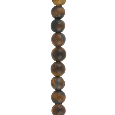 Yellow Tigereye Round Beads, 6mm by Bead Landing™