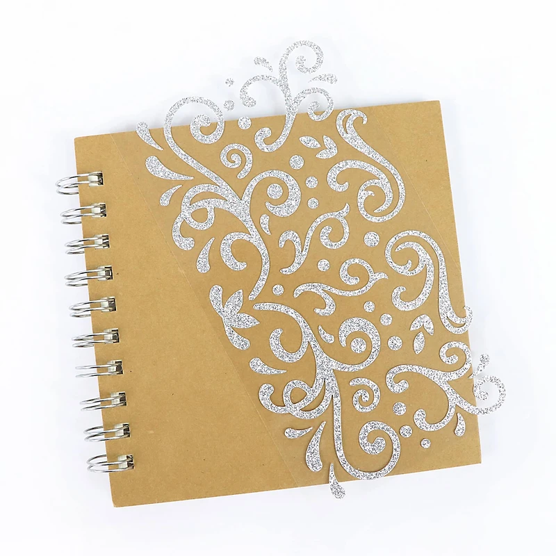 Silver Glitter Swirl Stickers by Recollections™