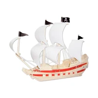 University Games Pirate Ship 139 Piece Wooden Puzzle