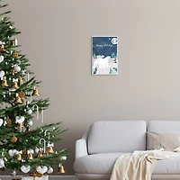 Stupell Industries Happy Holidays Winter Snow Bears Wall Plaque Art