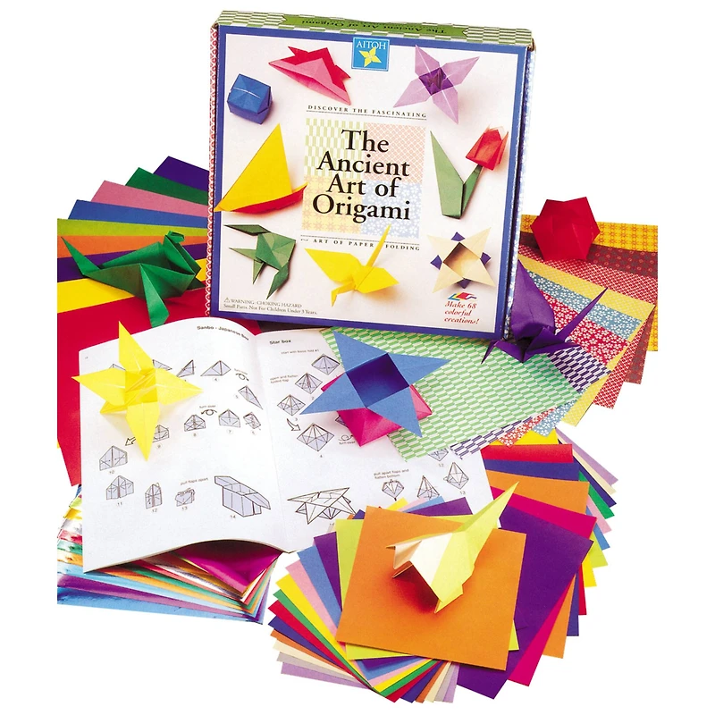 12 Pack: Aitoh Ancient Art of Origami Kit