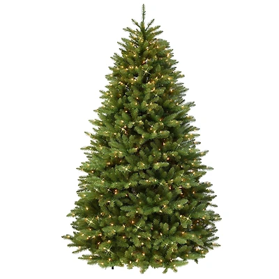 7.5ft. Pre-Lit Fraser Fir Grand Artificial Christmas Tree, Clear Lights