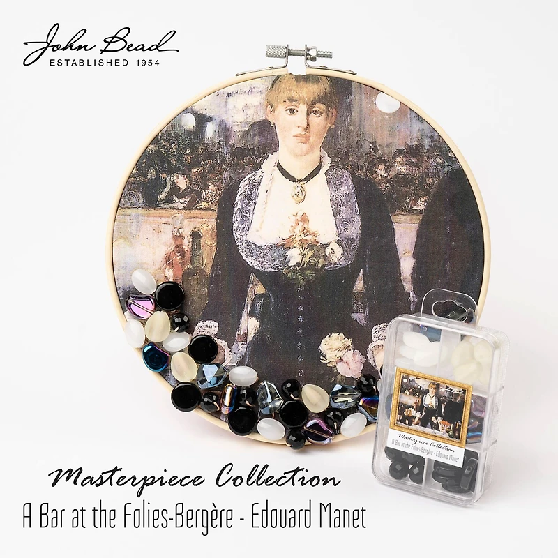 John Bead Masterpiece Collection Glass Bead Box Mix
